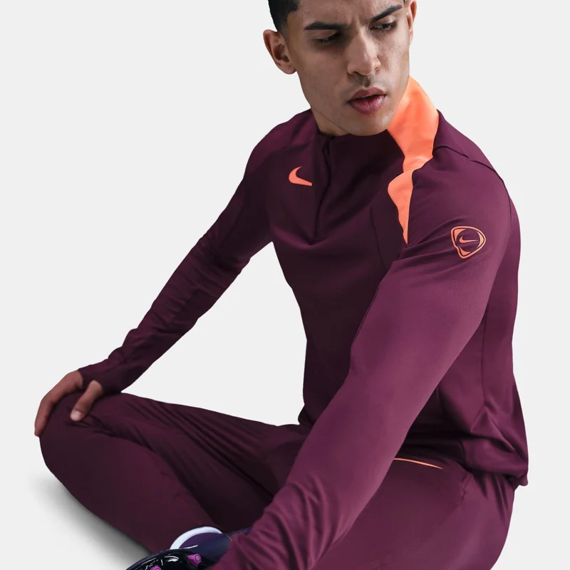 Nike Red Men's Strike Total 90 1/4-Zip Football Top for Men | Best Price UAE