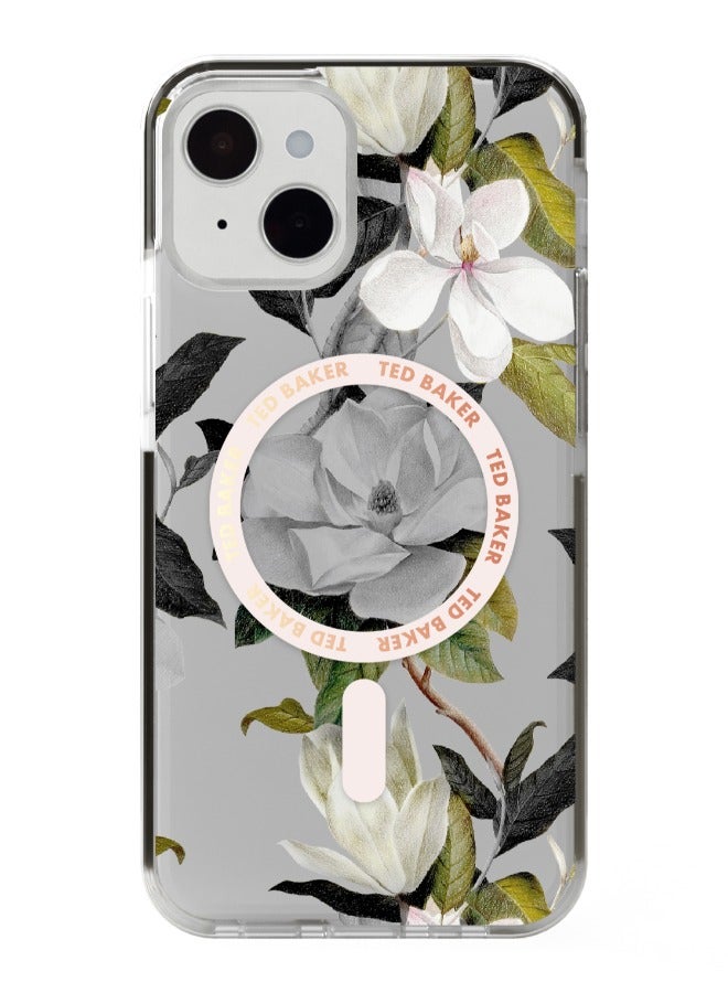 Ted Baker Apple iPhone 14 Plus 6.7" Anti-Shock Floral Case - Opal - Image 2