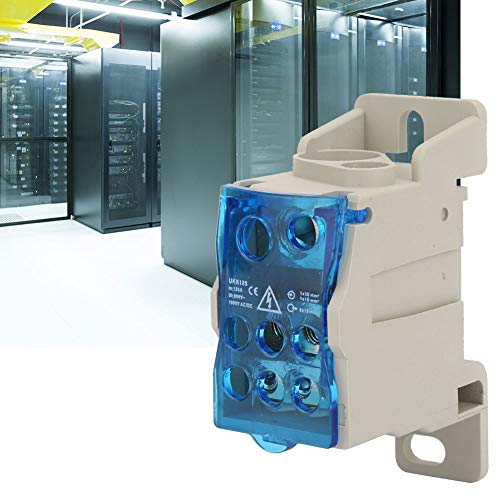 Liccx 125A Din Rail Terminal Block - Universal Power Junction Box for Cabinets - Image 4