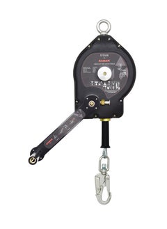 Karam PCGS 20R Triton Retractable Block With Retrieval System with Galvanized Steel Wire Rope 20 Meter Black