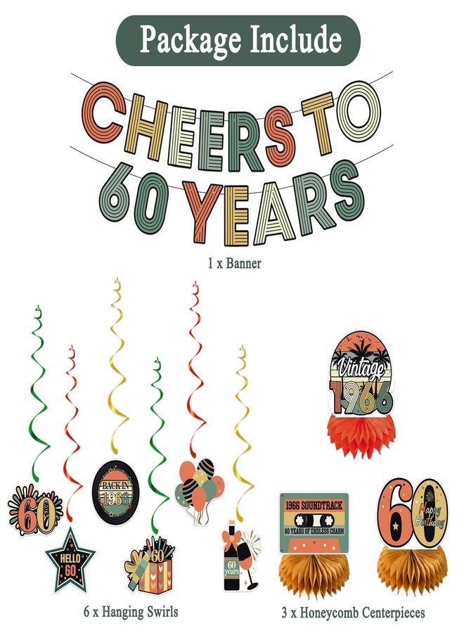 Roetyce Vintage Back In 1966 60th Birthday Banne - Image 2