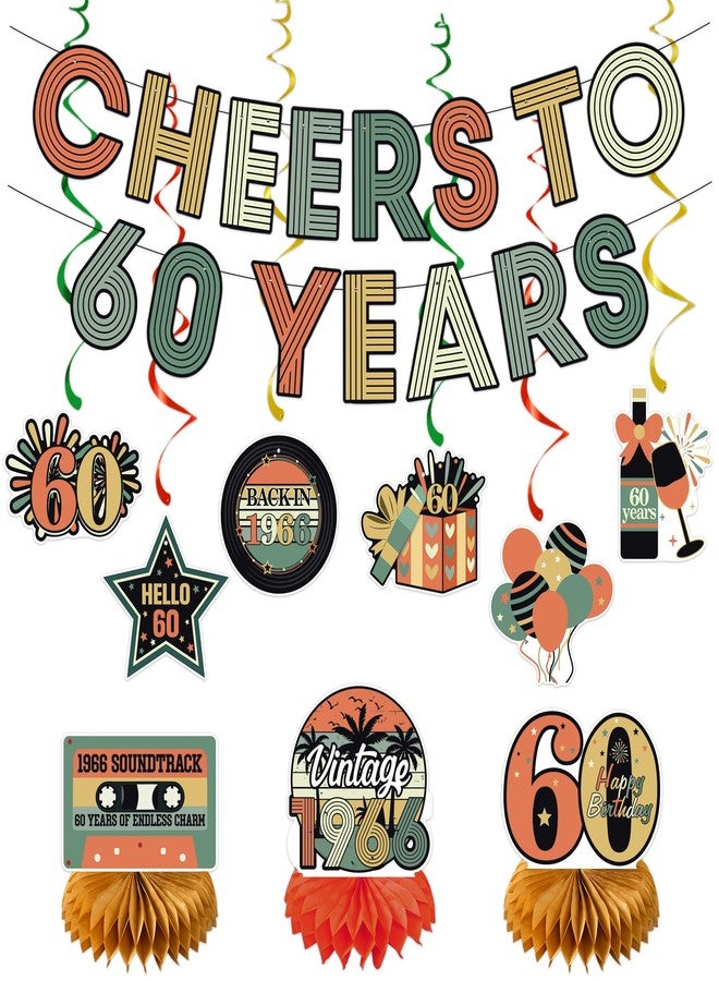 Roetyce Vintage Back In 1966 60th Birthday Banne - Image 1