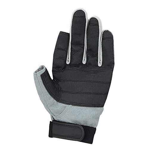 Harken Sport Classic Full Finger Glove GreyBlackRed Large - Image 3