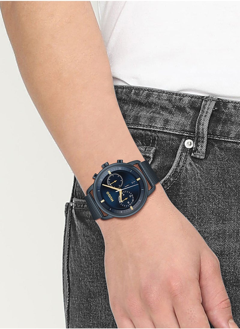 HUGO BOSS - Men's Advise Blue Dial Watch - 1530237 - Image 1