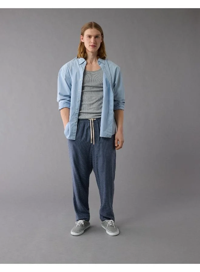 امريكان ايجل AE Flannel Lounge Jogger