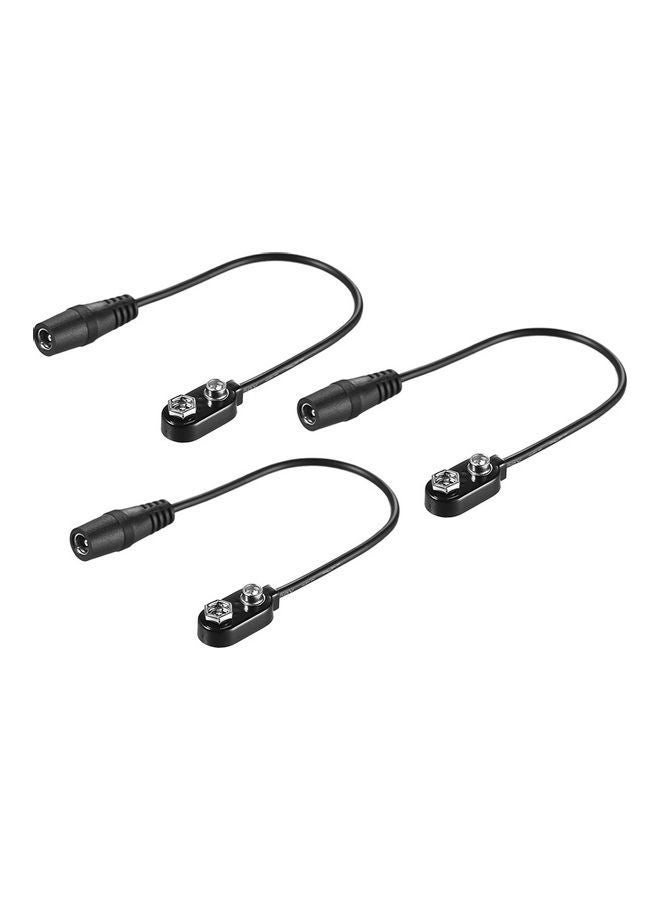 Loquat 3-Piece 9V Battery Clip Converter - Image 1