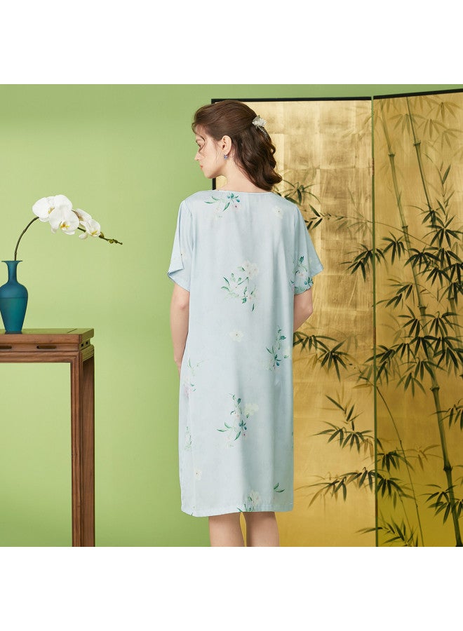 Fenton summer Sleep Dress For Women - Thin, Elegant, Loose-fitting, Wearable As Dress - Image 3