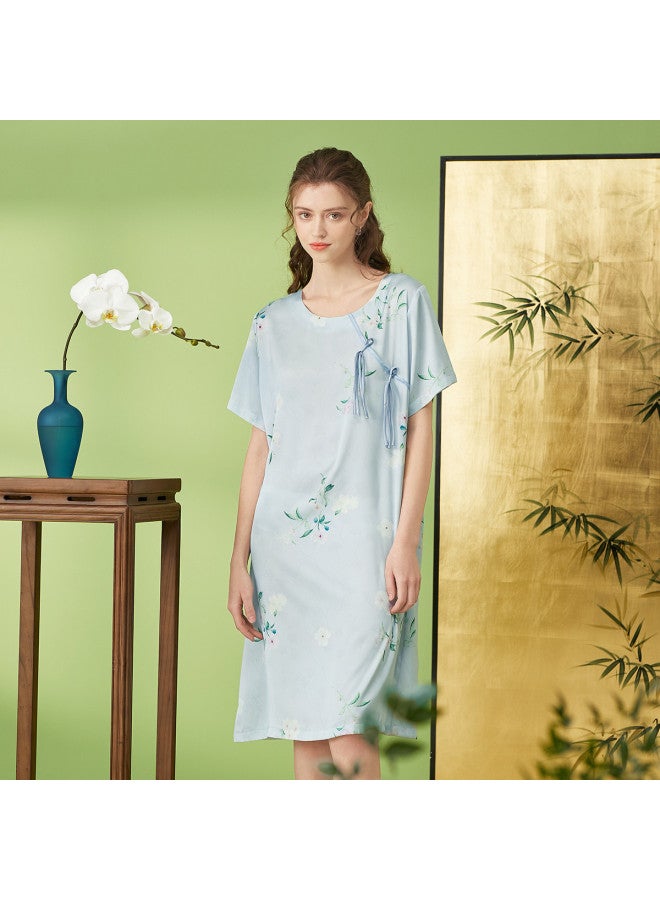 Fenton summer Sleep Dress For Women - Thin, Elegant, Loose-fitting, Wearable As Dress - Image 4