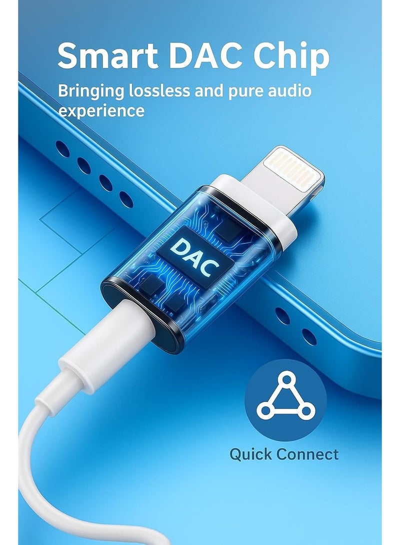 Youque Lightning Wired Earphones, Built-in Microphone & Volume Control ,Compatible with iPhone 14/13/12/11/XS/XR/SE, Pro/Pro Max - Image 4