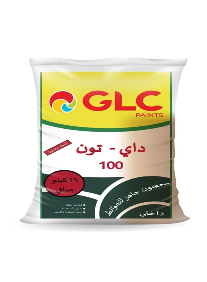GLC Dayton 100 GLC Paste Bag, 15 kg, White
