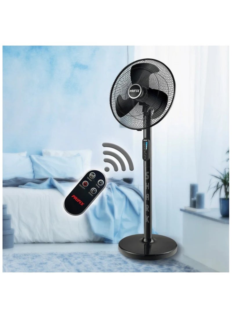 Prifix Shark stand fan with remote 18" Inch Sfs-181