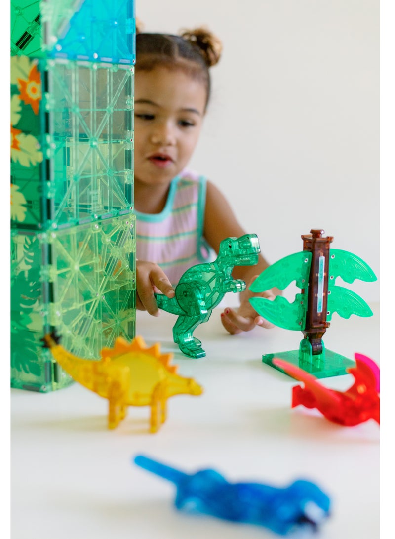 MAGNA-TILES Dino World XL 50 Piece Set - Image 3