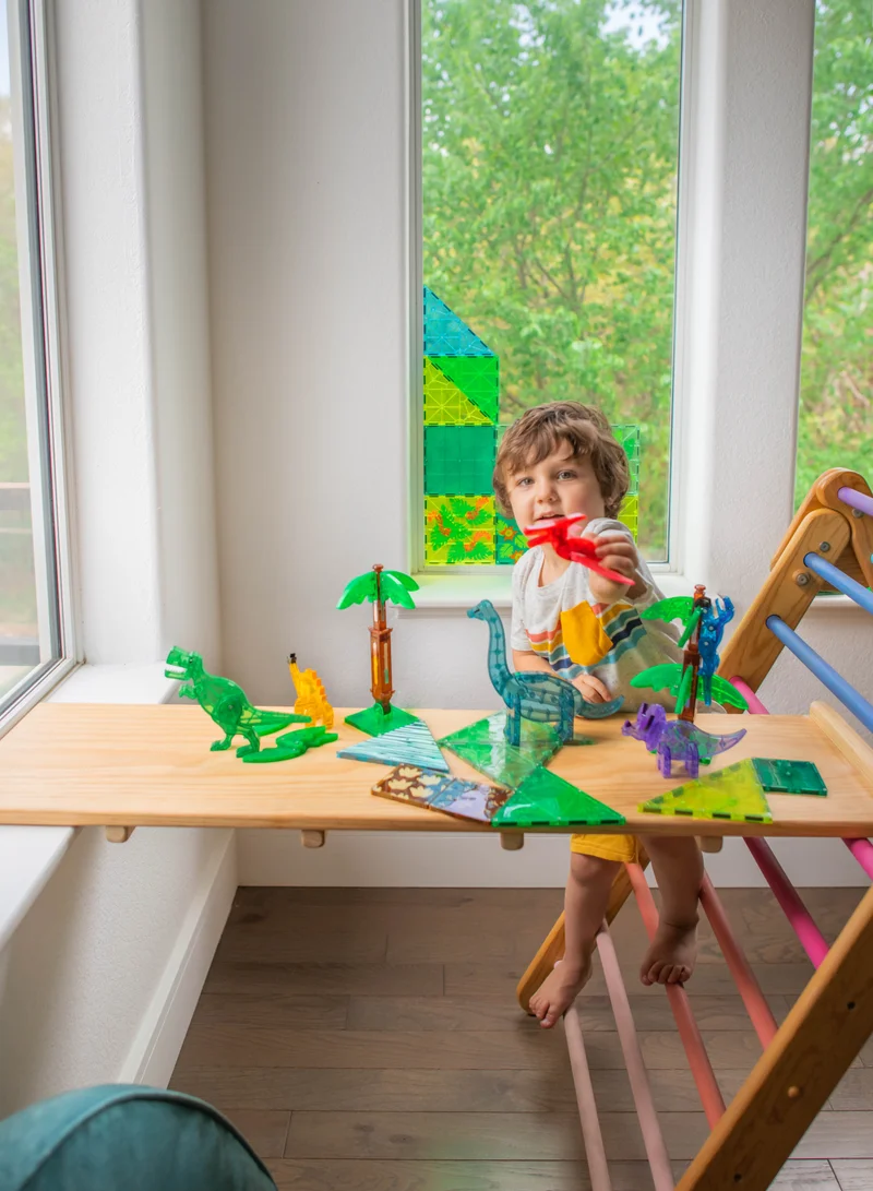 MAGNA-TILES Dino World XL 50 Piece Set