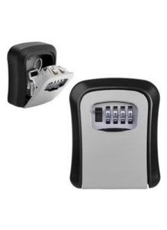 Generic Key Locks Box Outdoor Anti-theft Code Key Box Wall Door Mounted Storage Lockbox for Home  - Image 1