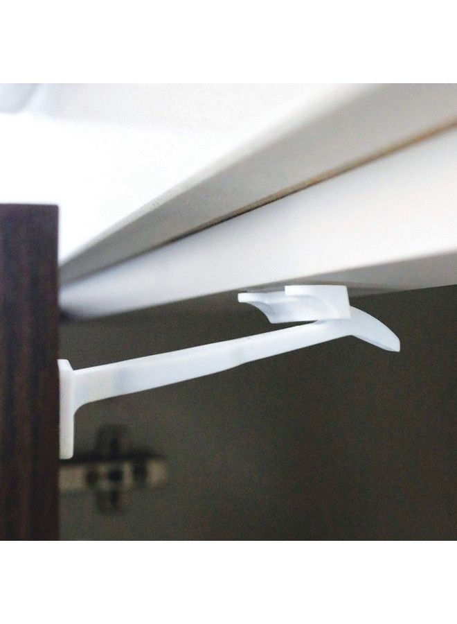 Little Chicks Baby Safety Cabinet And Drawer Locks 14 Pack Of Latches Model Ck034 - Image 1