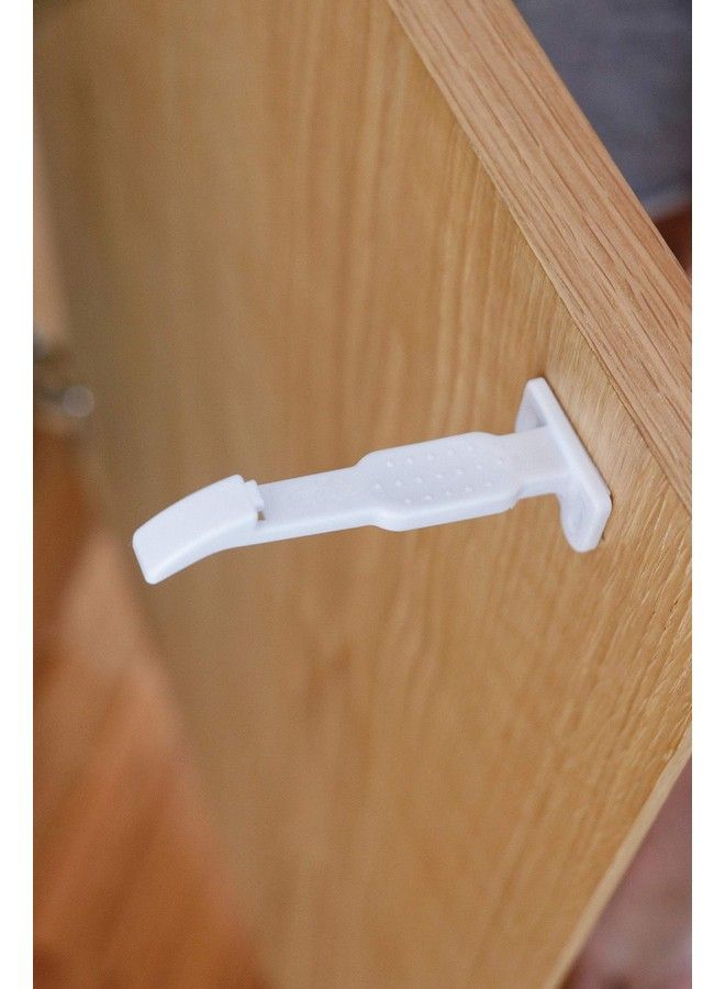 Little Chicks Baby Safety Cabinet And Drawer Locks 14 Pack Of Latches Model Ck034 - Image 5