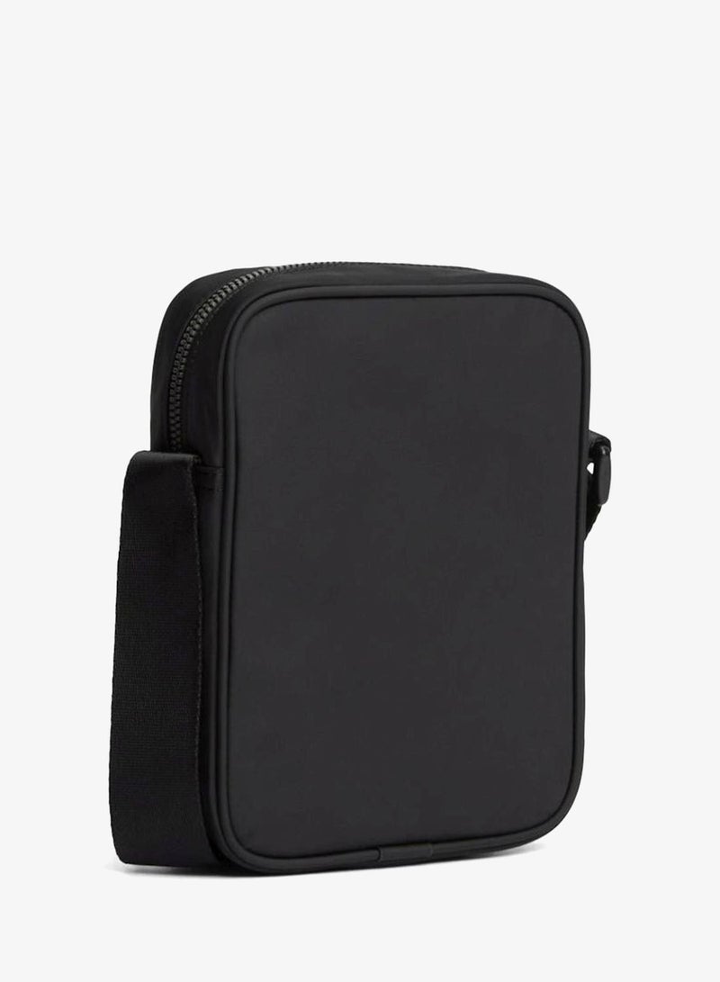 TOMMY HILFIGER Metal Logo Crossbody Reporter Bag - Image 3