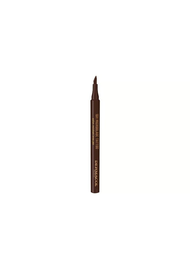 Dermacol 16h Microblade Tattoo Water-Resistant Brow Pen 02 1ml - Image 1