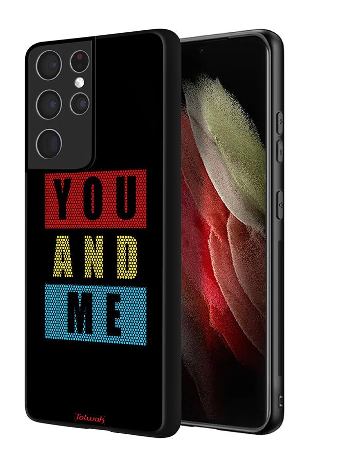 Tolwak Samsung Galaxy S21 Ultra 5G Protective Case Cover You And Me - Image 1