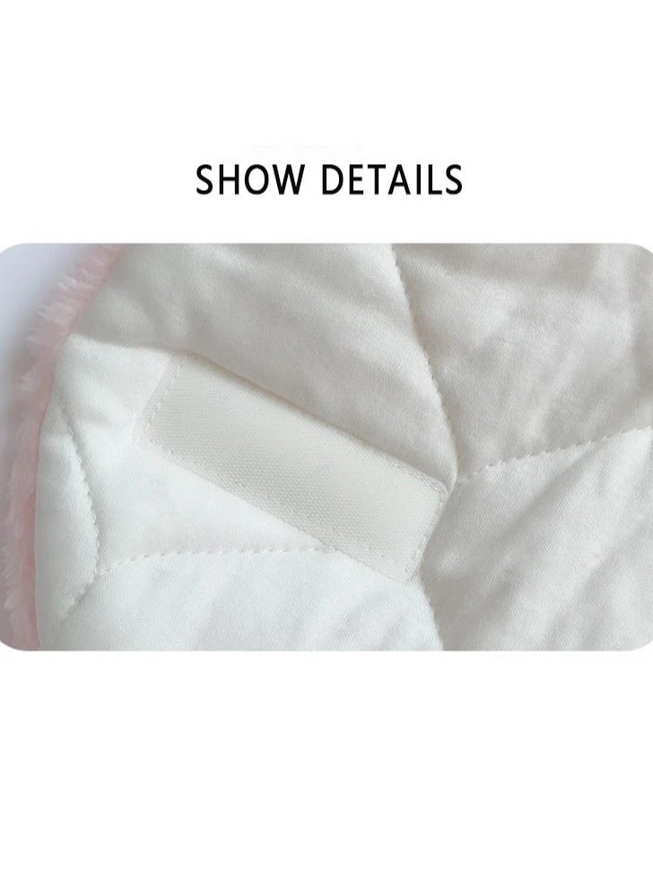 Baby Sleeping Bag Newborn Blankets 3-9 Months Baby Stroller Sleeping Bags Thicken Wrap Boys Girls Sleeping Bags blue - Image 4