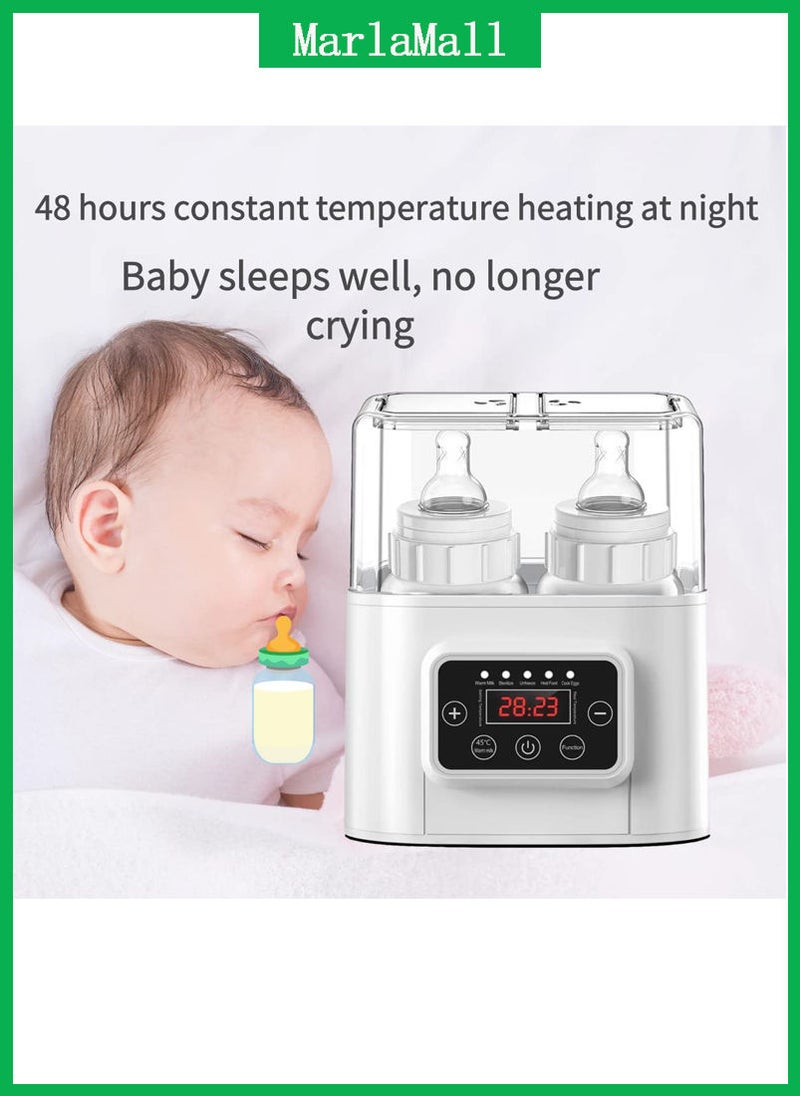 MarlaMall Baby Bottle Warmer, Fast Baby Milk Warmer for Breastmilk or Formula,Breastmilk Warmer, Heat Baby Food Jars Function  - Image 4