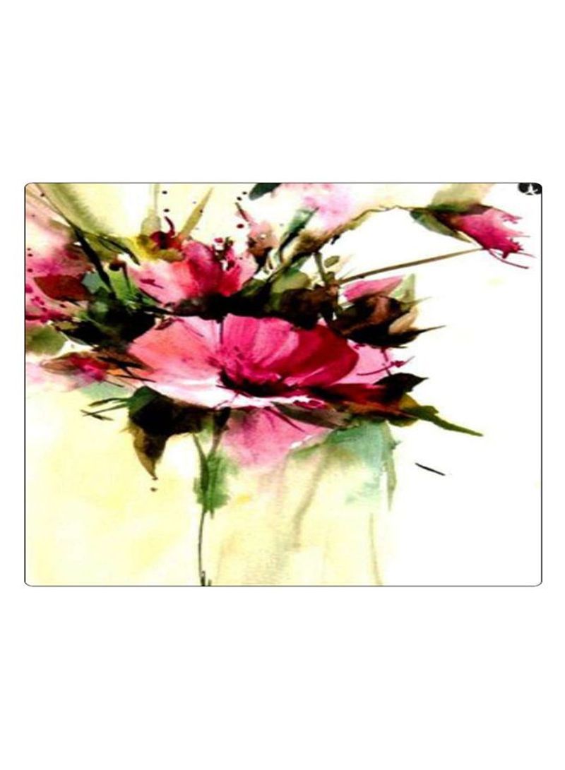 Printed Anti-Slip Gaming Mouse Pad Pink/Green/White