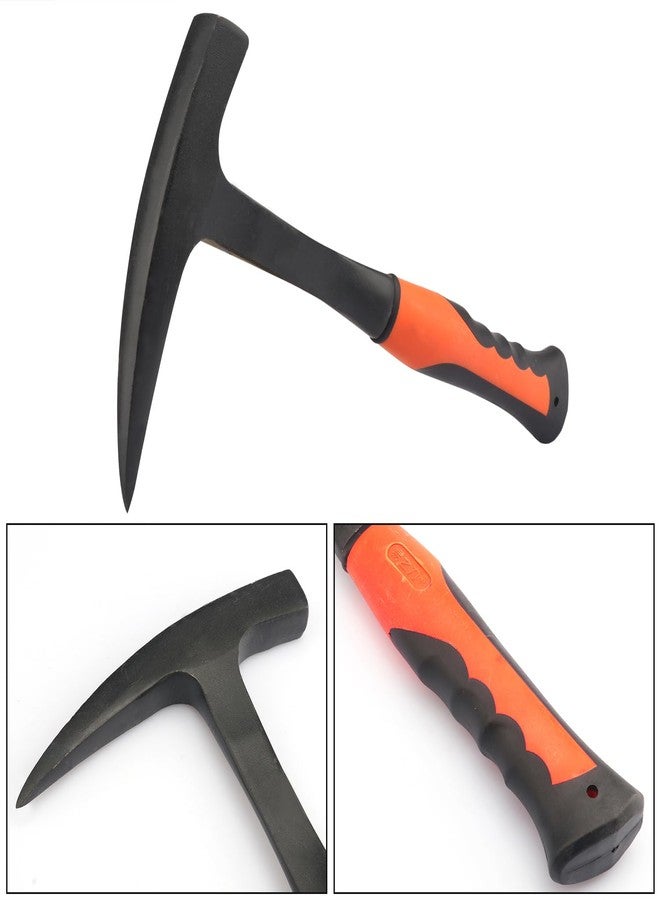 GENHAKON 28 oz Rock Pick Hammer, 12 Inch All Steel Rock Pick Hammer, by GENHAKON. - Image 3