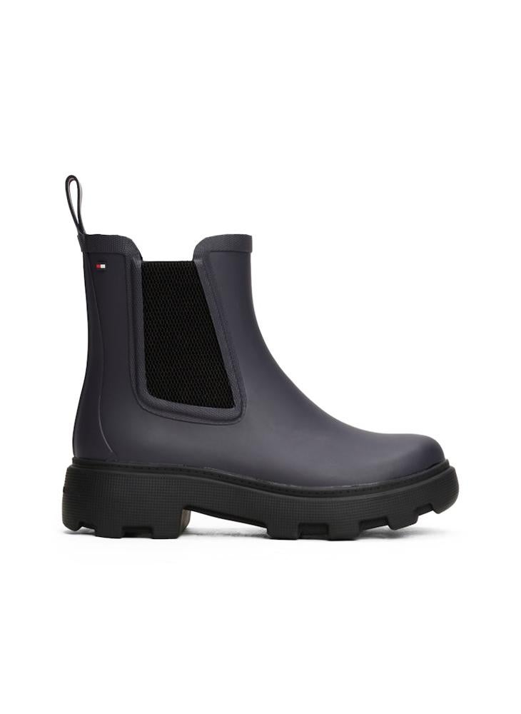 TOMMY HILFIGER Rubber Flag Cleated Rain boots - Image 1