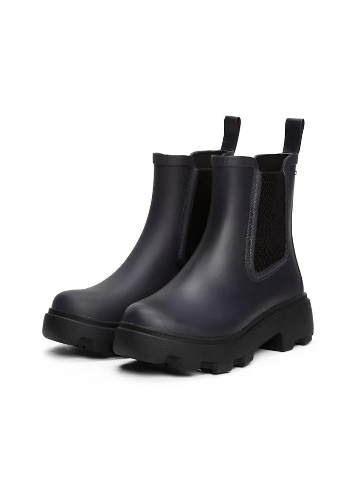 TOMMY HILFIGER Rubber Flag Cleated Rain boots