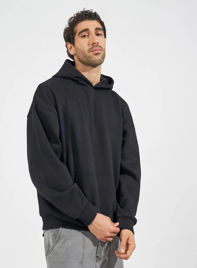 Styli Back Print Heavy Oversized Hoodie
