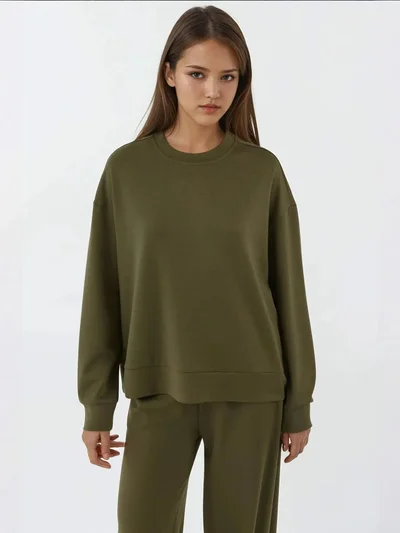 HICCUP Modal Touch Basic Sweatshirt