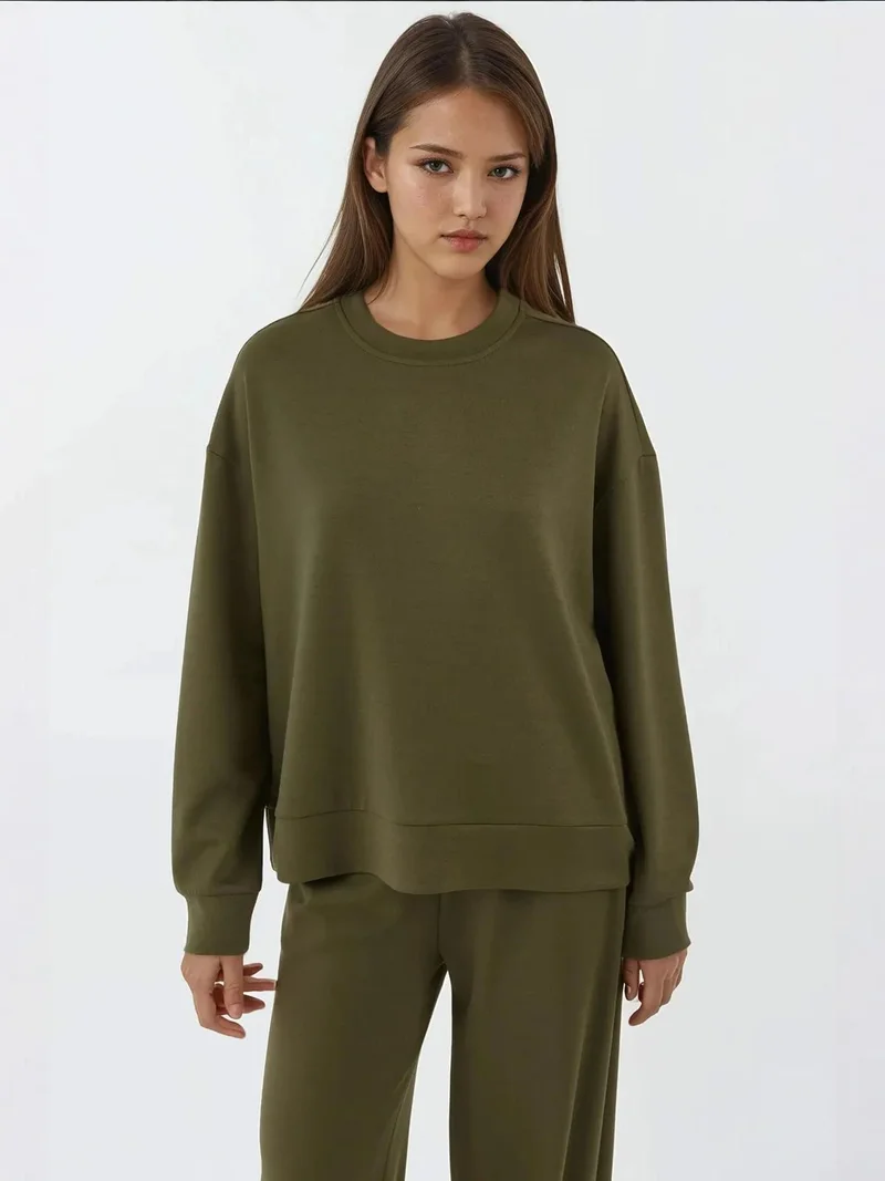 HICCUP Modal Touch Basic Sweatshirt