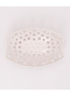 Bright Designs Melamine Fruit Basket Set of 1
  (L 33cm W 22cm H 9cm)  Creamy with brown  - Image 2