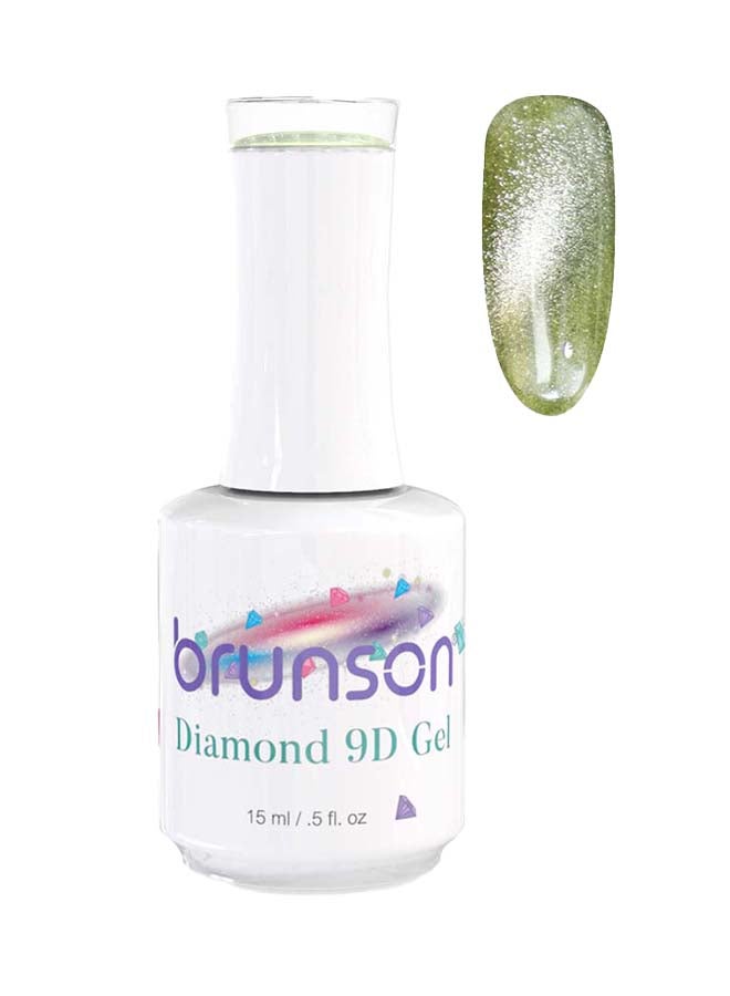 brunson Diamond 9D Magnetic Cat Eye Gel Reflective Diamond Gel Nail Polish 15ml Soak Off Gel Polish BD9D012 - Image 1