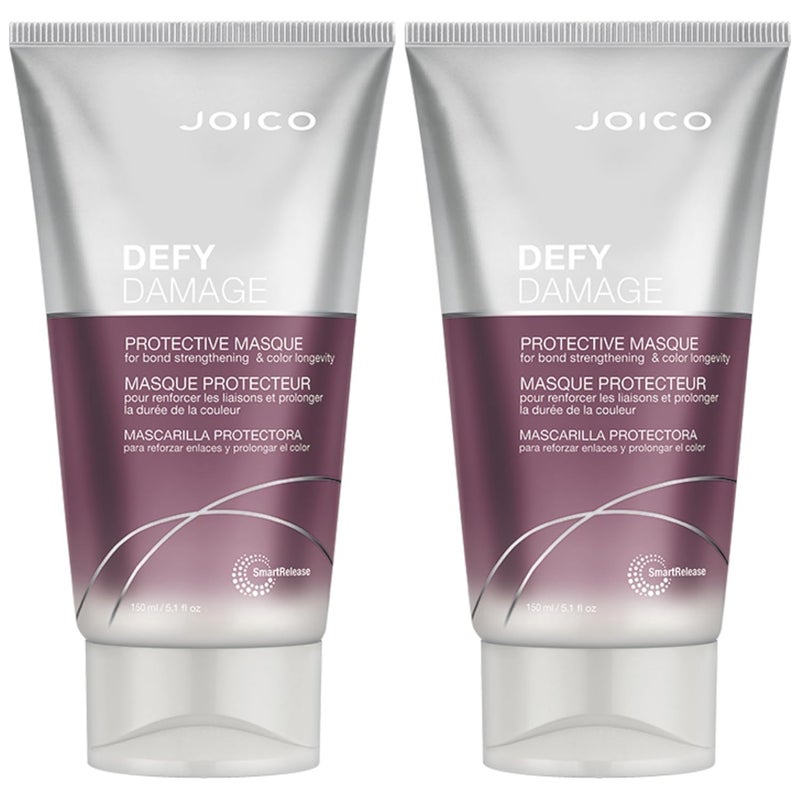 Joico Defy Damage Protective Masque | For Color-Treated Hair | Strengthen Bonds & Preserve Hair Color | With Moringa Seed Oil & Arginine