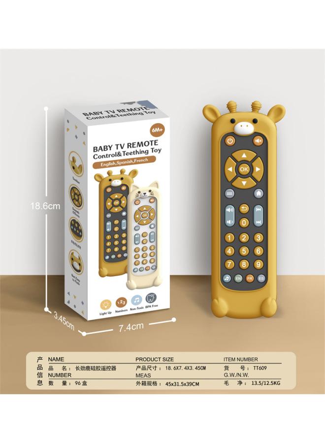 Baby Tv Simulation Remote Control Children English Learning Remote Control Science And Education Cognitive Educational Toys