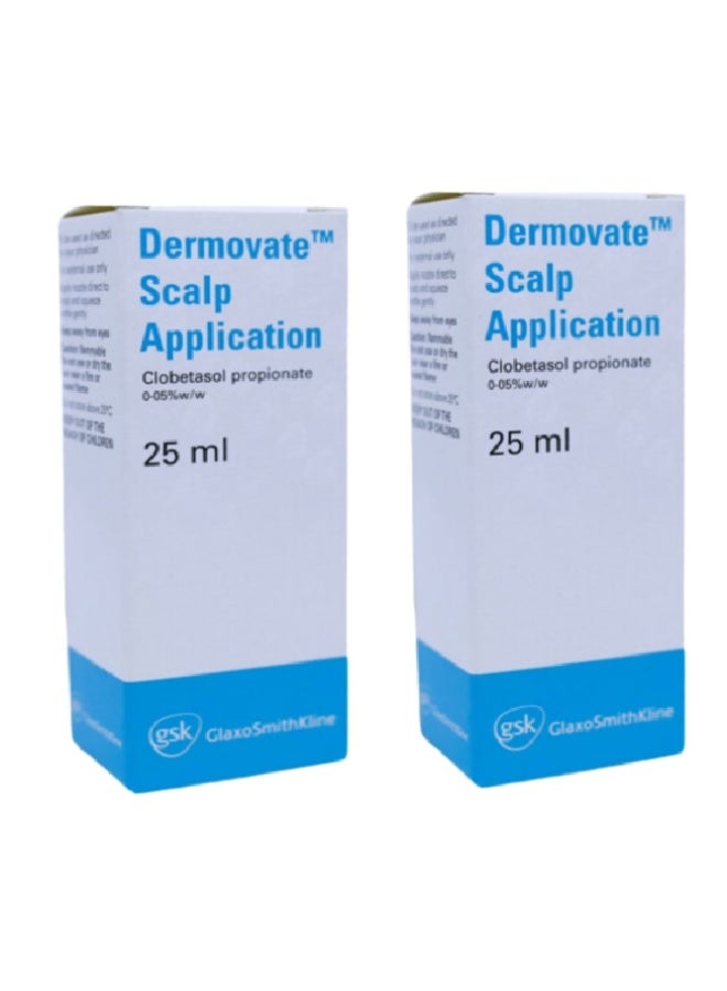 Dermovate 0.05% Scalp Application 25Ml Twin Pack