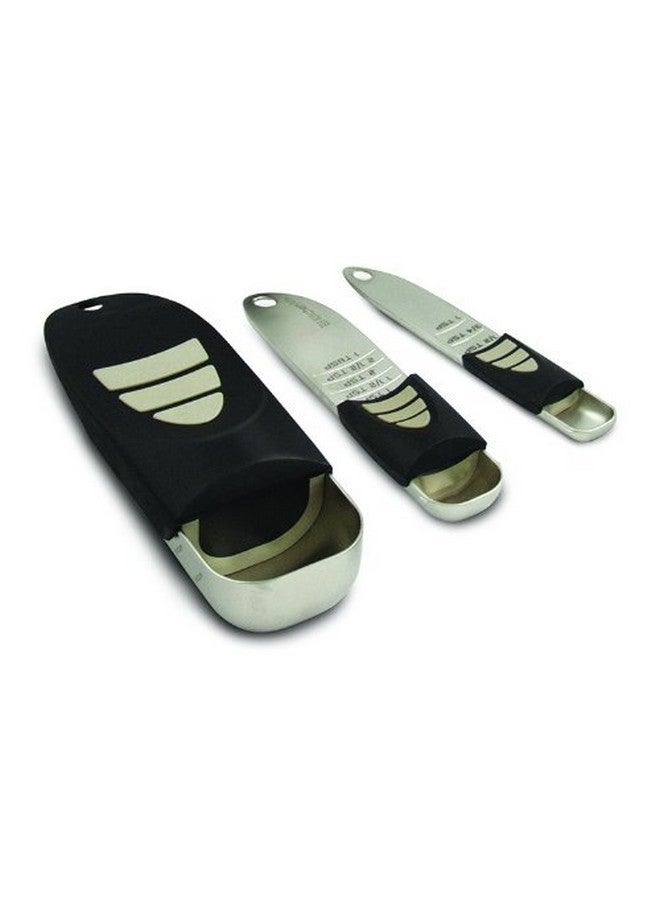 KitchenArt KitchenArt 54210 Cook's Pro Adjust-A-Measure Set, 3-Piece, Satin - Image 4