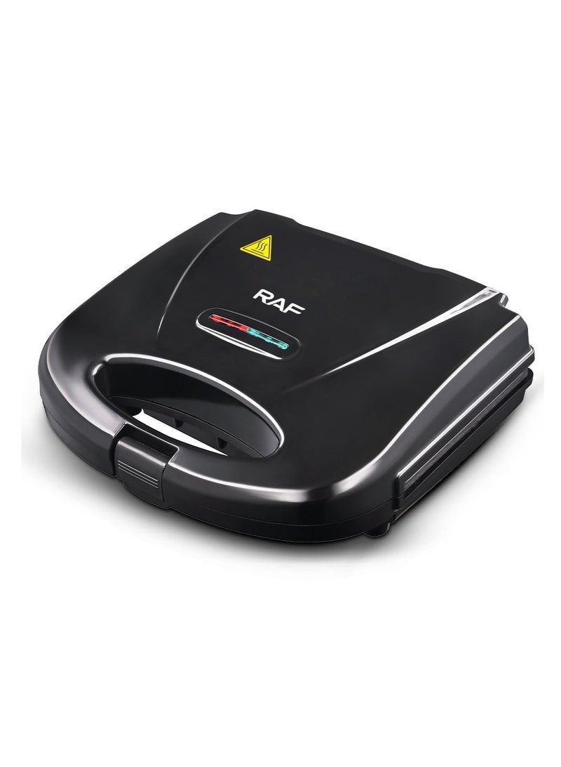 آر إيه أف ماكينة ساندويتش تسخين منزلية على الوجهين ماكينة إفطار متعددة الوظائف ماكينة الخبز - Image 3