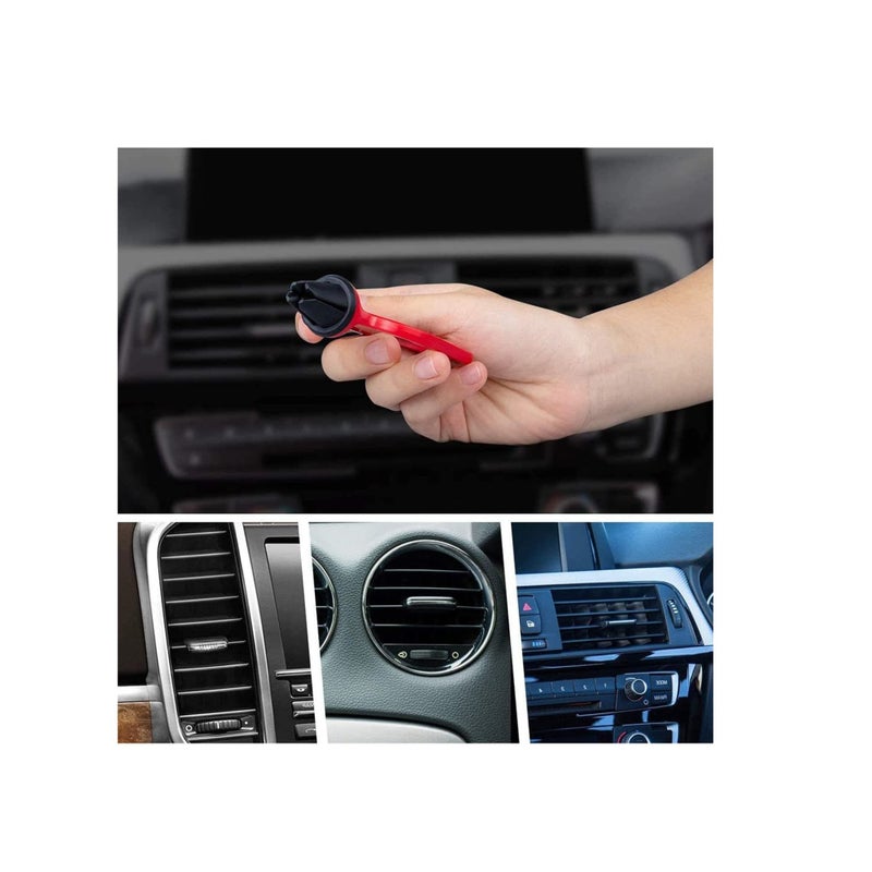 SOLARAE Car Sauce Holder Vent Dip Clip, Car Accessories for Sauce Mini Sauce Holder Removable Dipping Sauces Holder Dipping Dish Container for Car Vent - Image 2