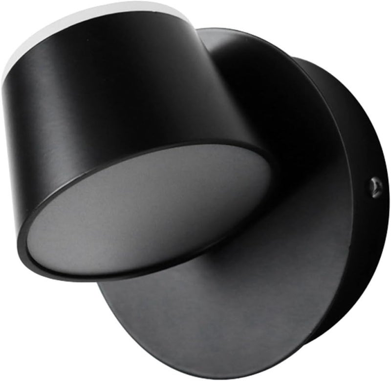 WOONEKY Rotatable LED Wall Lamp Angle Decorative Bedside Reading Light for Bedroom Balcony Stairway Modern Indoor Sconce Lighting Fixture - Image 1