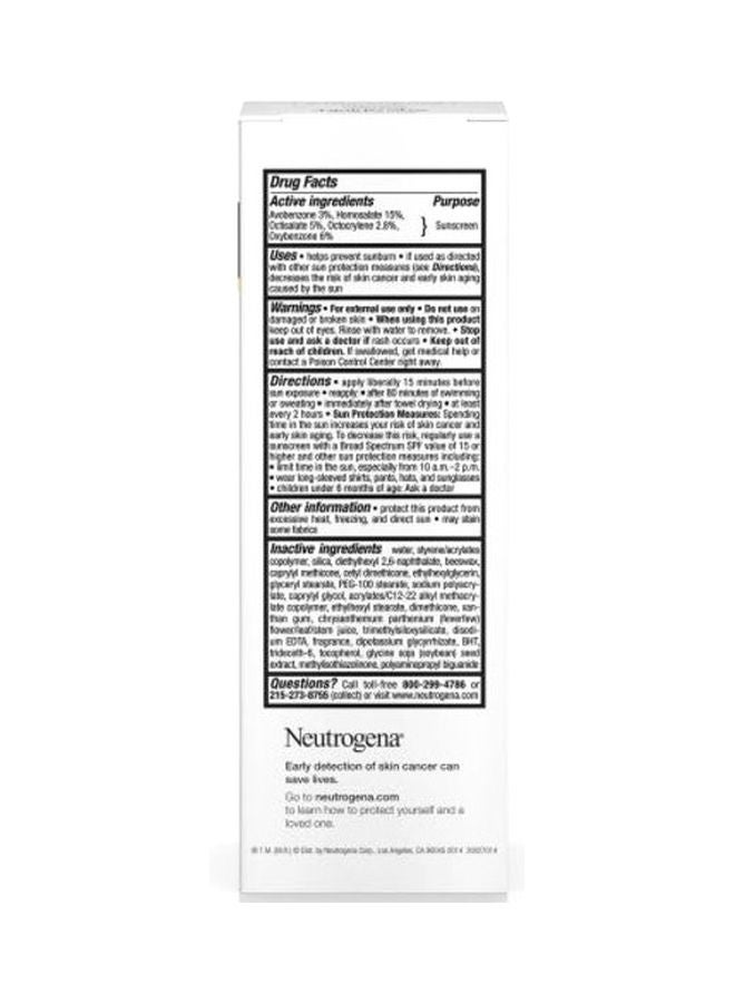 Neutrogena Age Shield Face Sunscreen SPF70 - Image 3