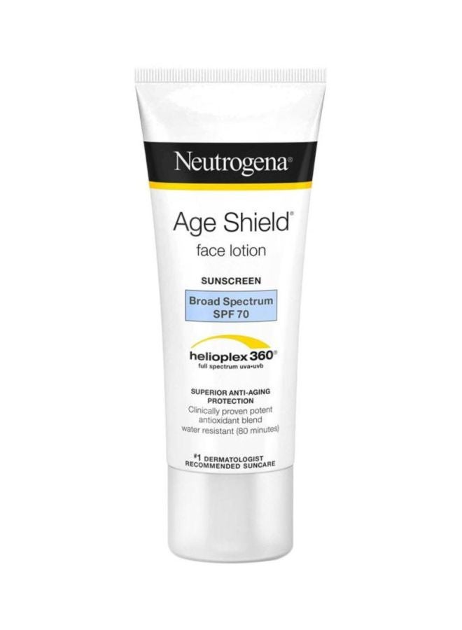 Neutrogena Age Shield Face Sunscreen SPF70 - Image 1