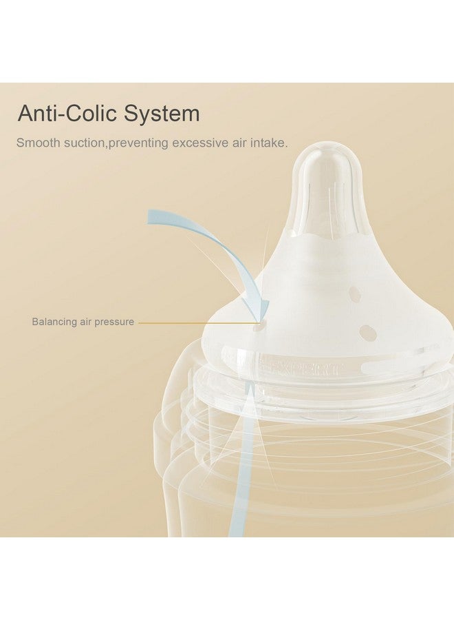 Gulicola Natural Flow Baby Bottle Silicone Nipple Level 1, Slow Flow (S), 1+ Months, 3 Counts (Pack of 1) - Image 3