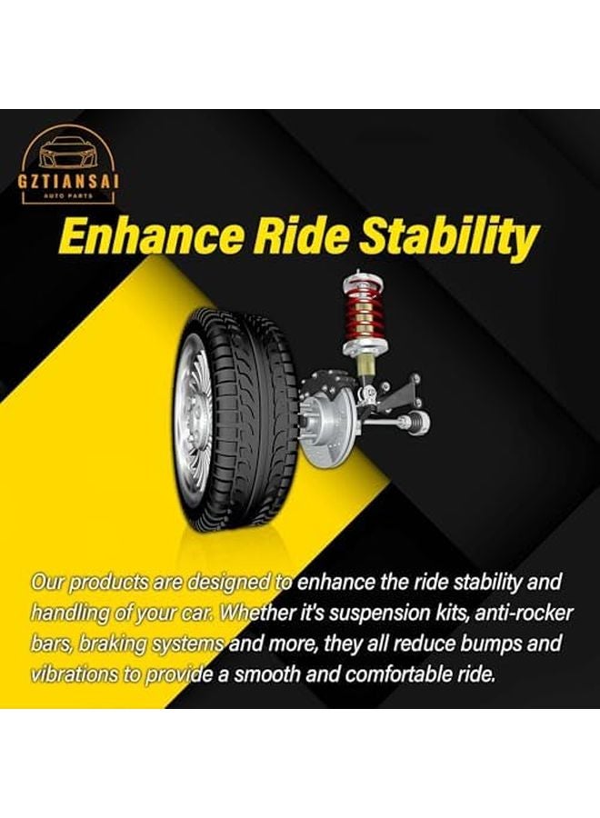 Universal Joint U Bolt Kit Compatible with Chevrolet Bel Air Biscayne Impala 1965 1969 1970 4 1L L6 - Image 4