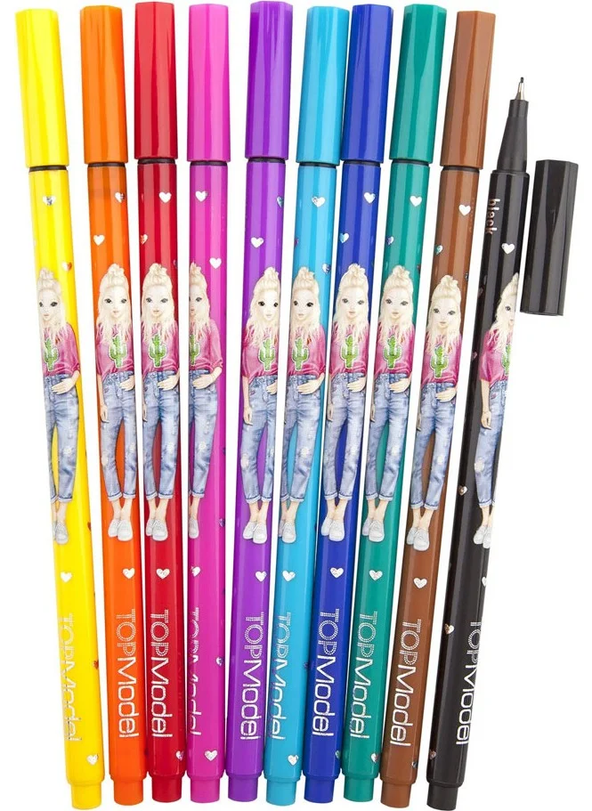 Top Model Topmodel 10LU Fine Tip Felt Tip Pen 6321