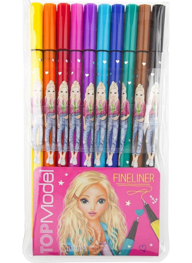Top Model Topmodel 10LU Fine Tip Felt Tip Pen 6321