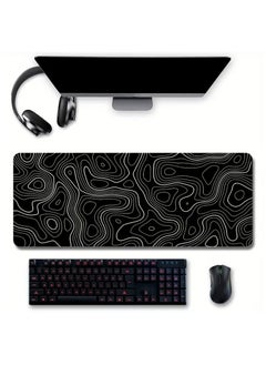 Large Mouse Pad 900x400mm Extended Gaming Mouse Pad Water Proof Rubber Anti-slip For Office Mat Desk Pad Computers Smooth Cloth Surface Keyboard Mouse Pads 800*300*3MM Black - pzsku/Z62E2A8D61F707A052B79Z/45/_/1702268100/7983f364-c25c-41c7-9cbf-a6d2d2361b0b