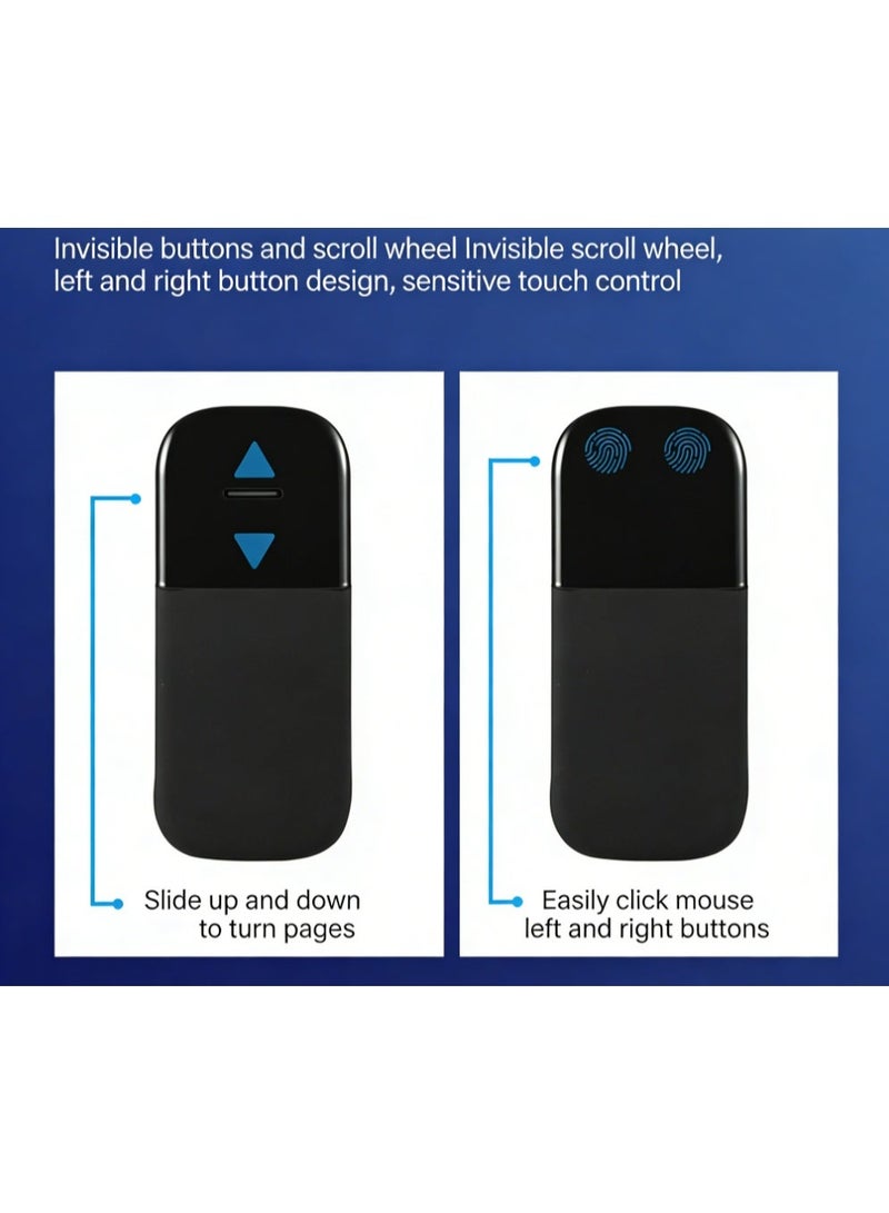 Bluetooth Foldable Wireless Touch Optical Portable Mouse - Image 5