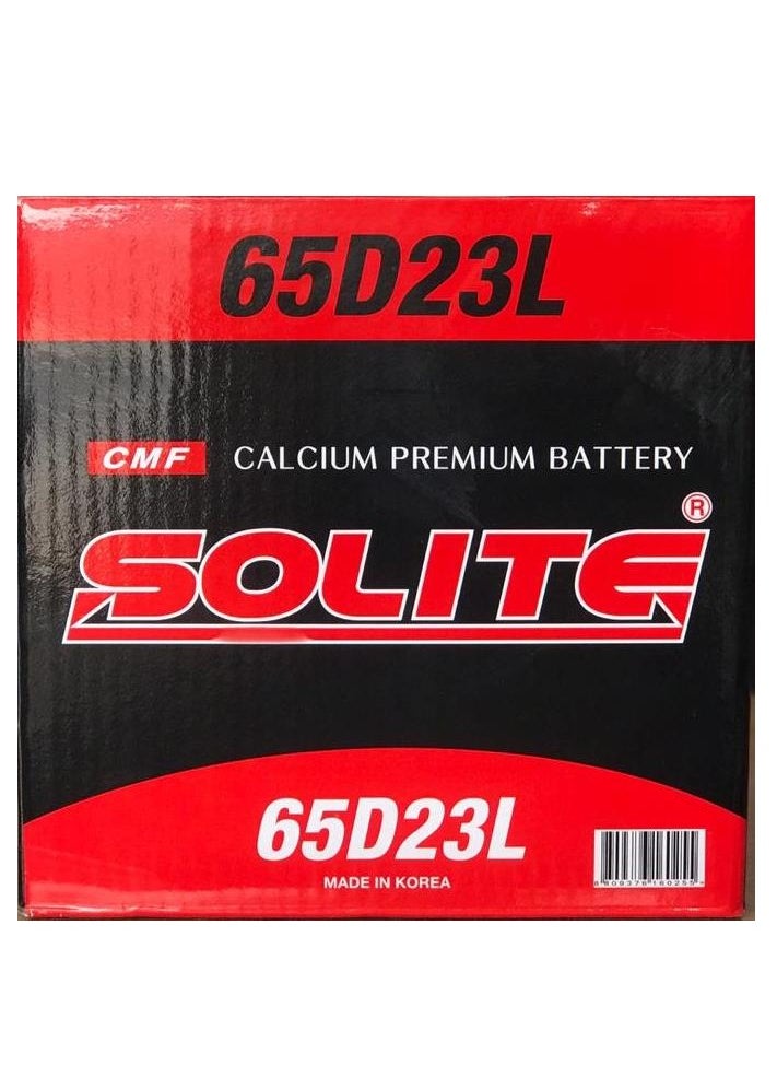سولايت بطارية سيارة 12 فولت 60 أمبير 65D23L  - Image 1